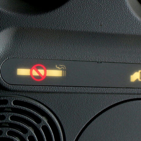 a close up of a sign