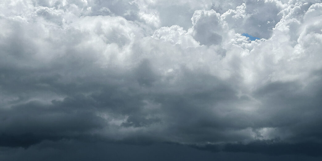 clouds and clouds in the sky