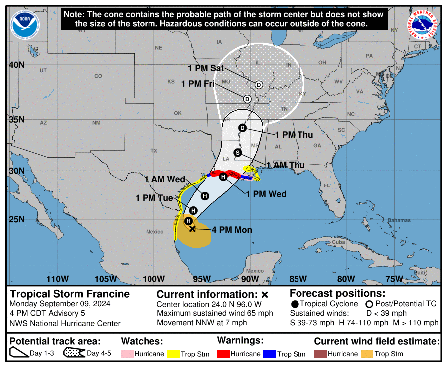 a map of a storm