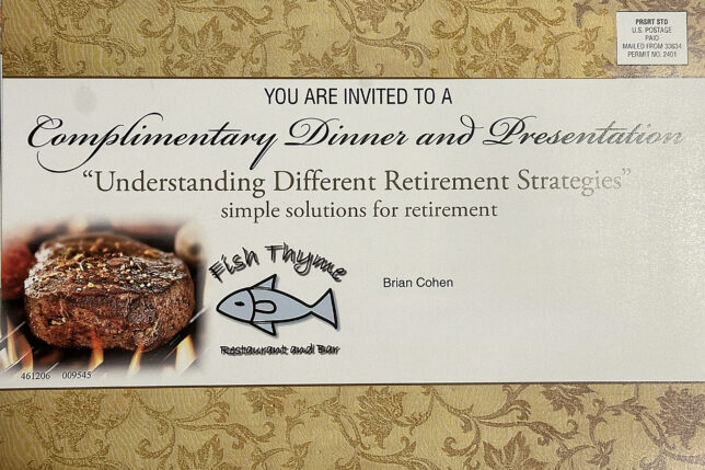 a white card with a picture of a fish and a picture of a fish