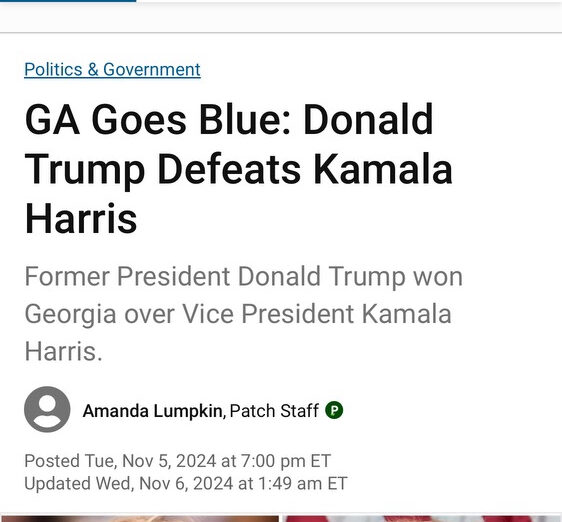 a screenshot of a news feed