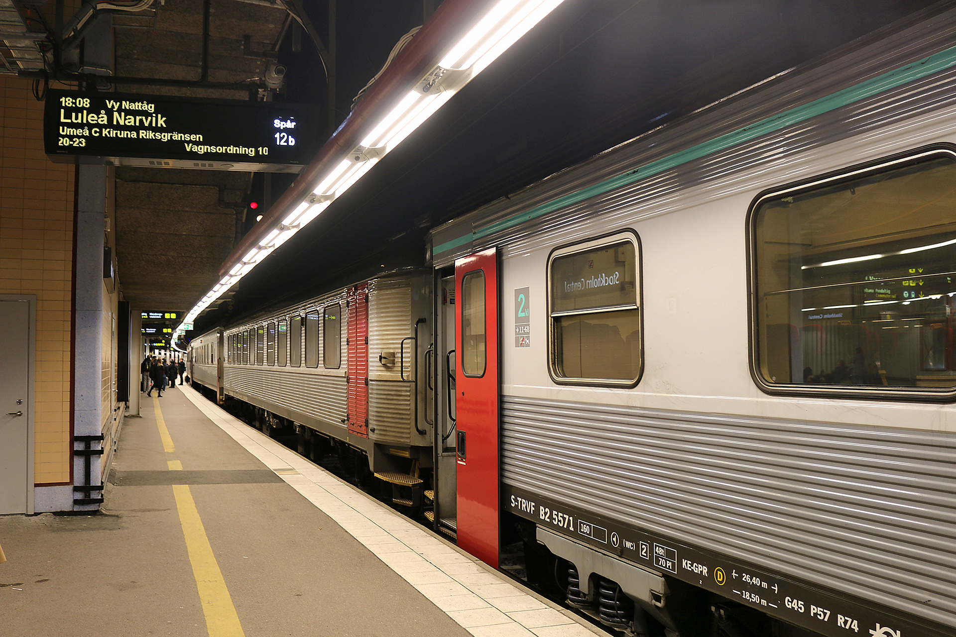 a train at a station