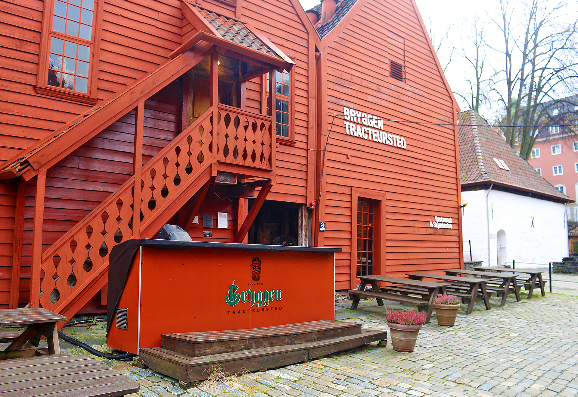 a building with stairs and stairs