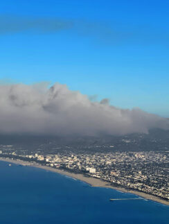 a city next to the water