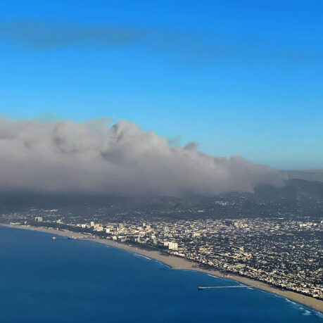 a city next to the water