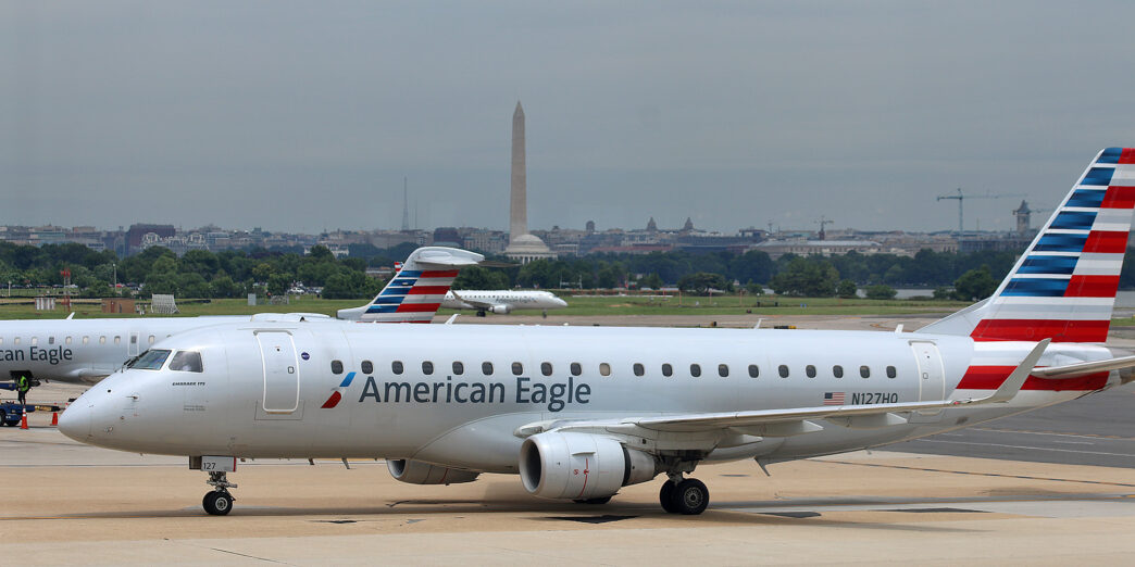 an airplane on the runway