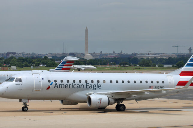 an airplane on the runway