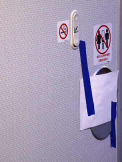 a close-up of a door