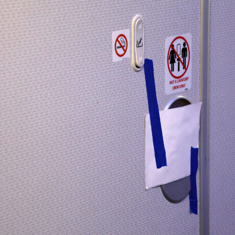 a close-up of a door