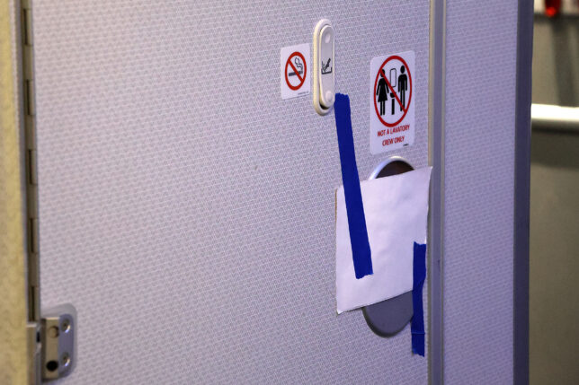 a close-up of a door