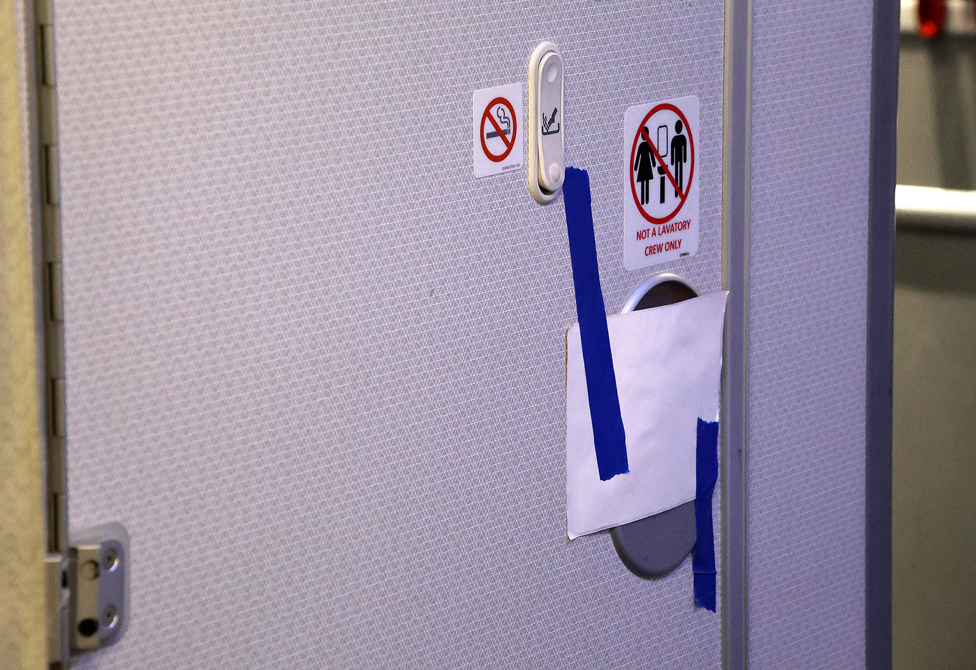 a close-up of a door