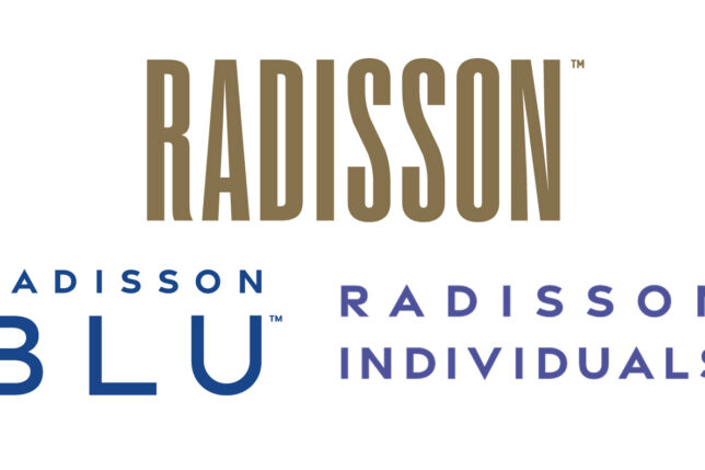 a group of blue and brown text