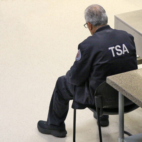a man sitting in a chair