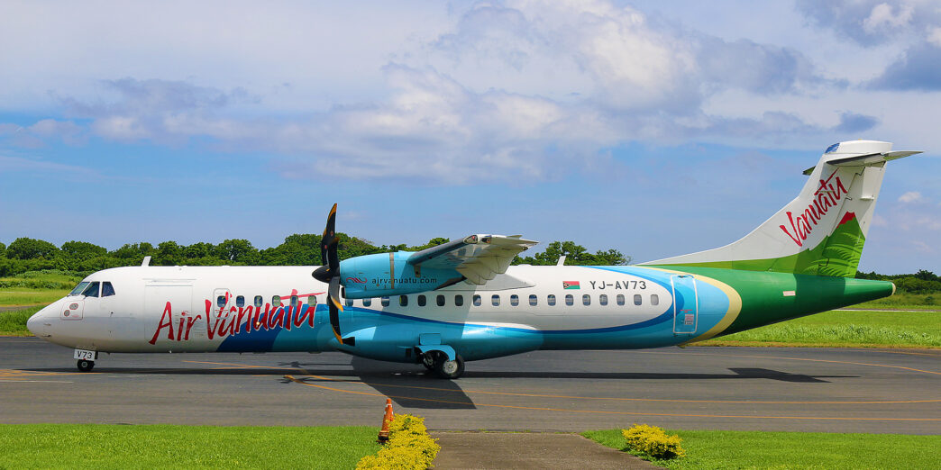 a plane on the runway
