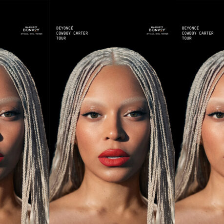 a collage of a woman with braided hair