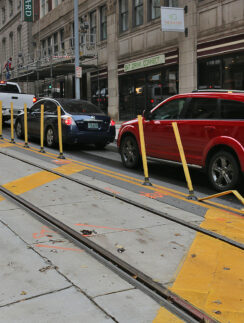 cars parked cars on a street