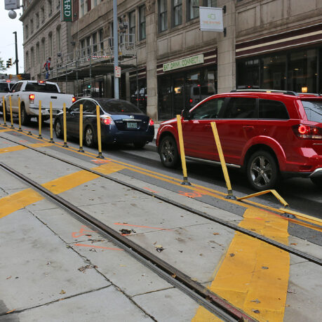 cars parked cars on a street