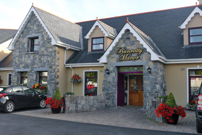 a building with a car parked in front of it