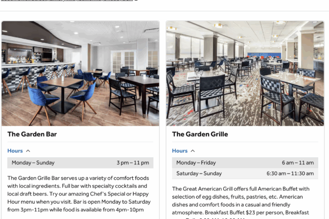 a screenshot of a restaurant