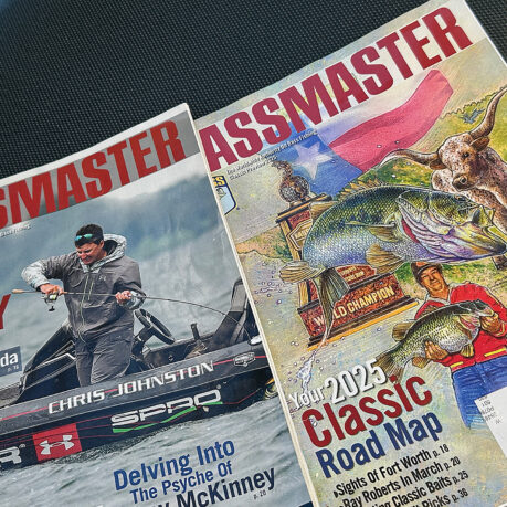 a close up of a magazine