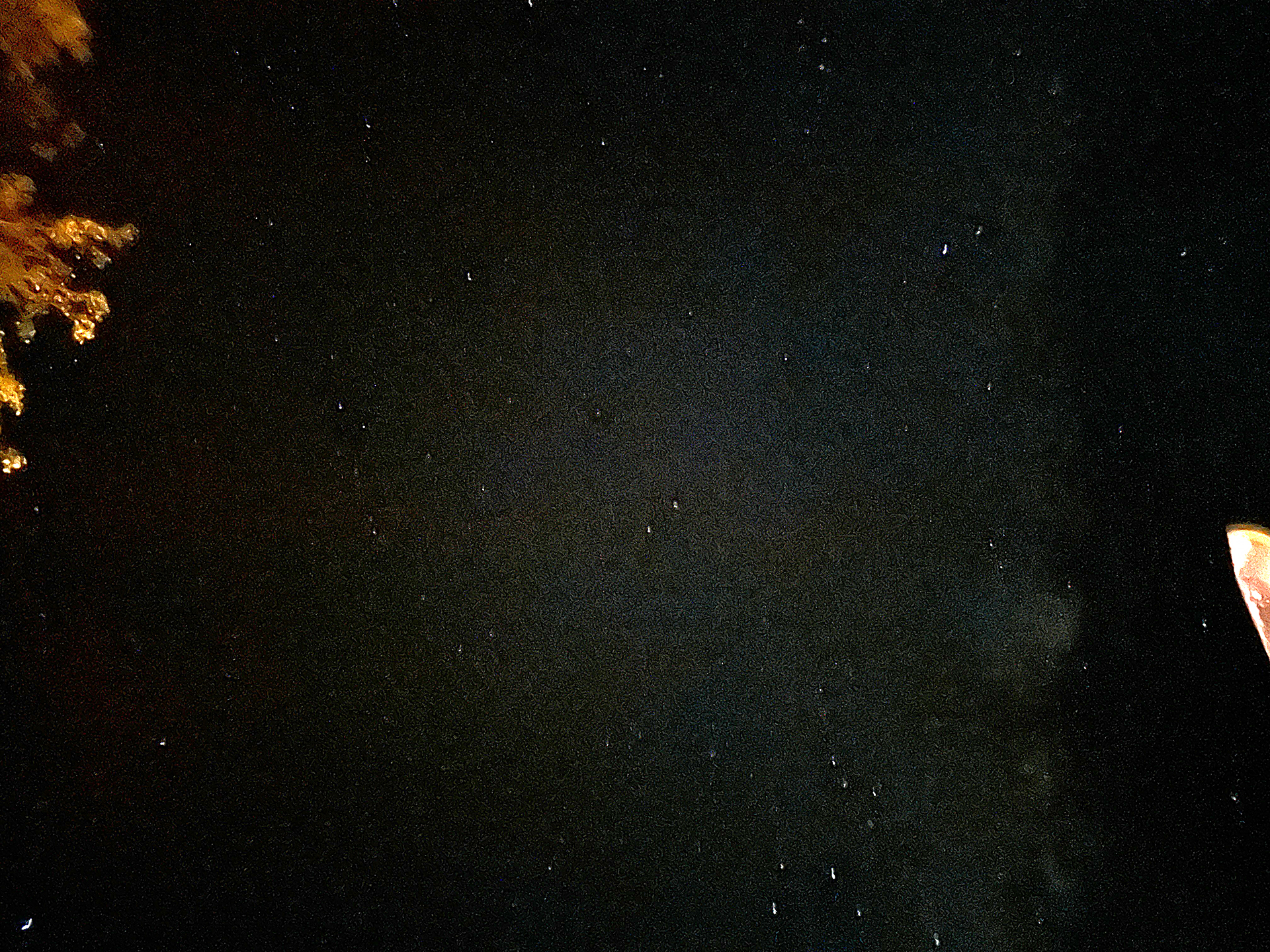 a black sky with stars