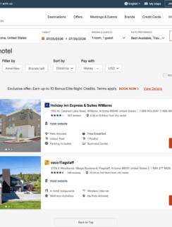 a screenshot of a hotel