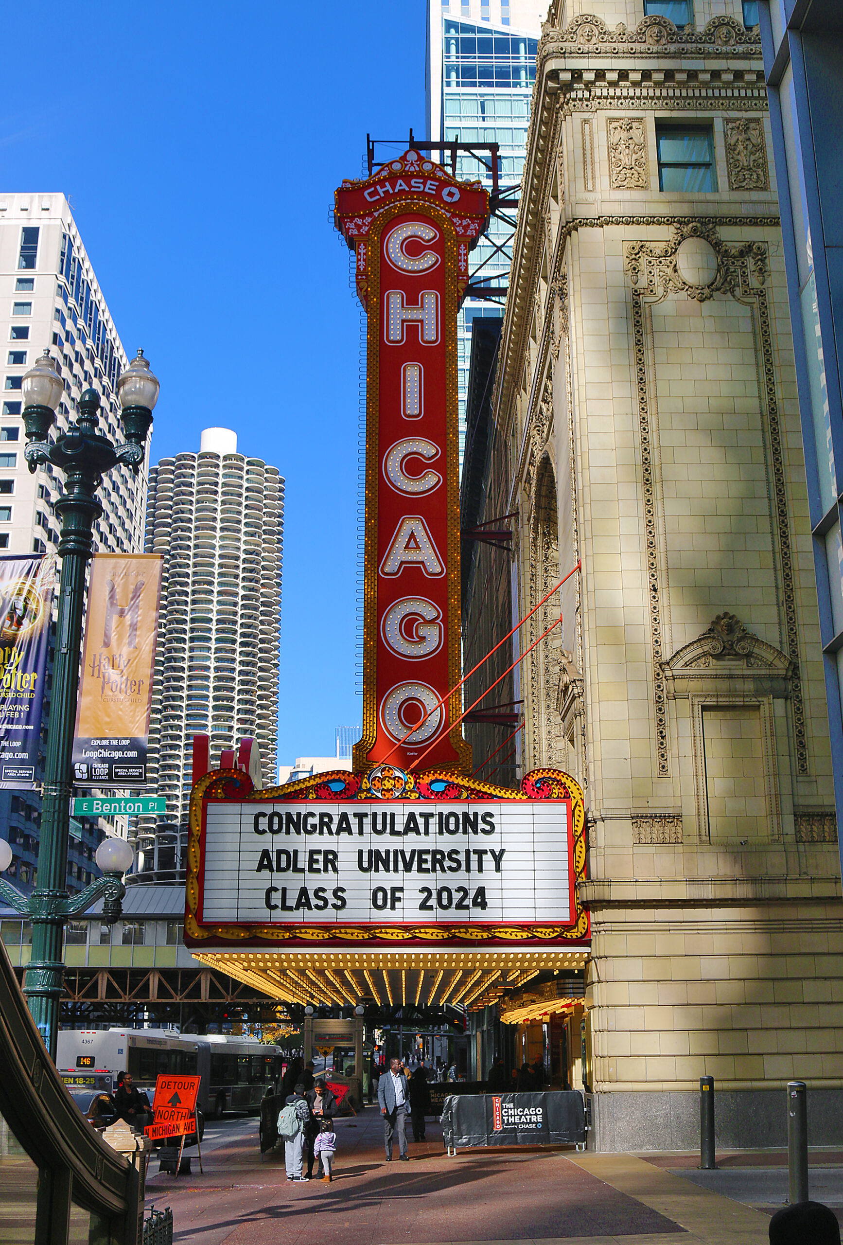 a sign on a building