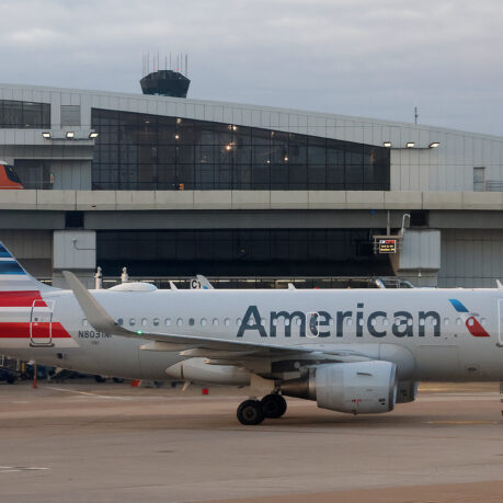 an airplane on the tarmac