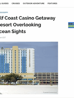 a building on a beach