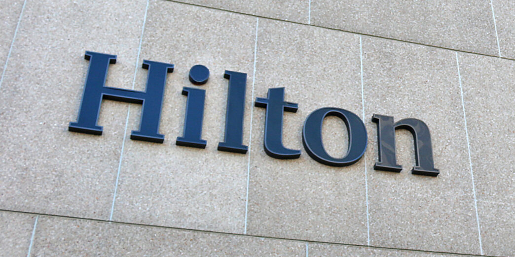 a sign on a building