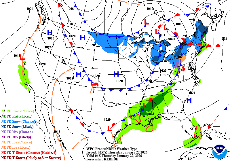 a map of the united states with different colored areas