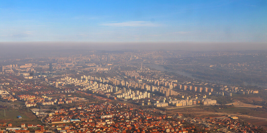 a city with many buildings