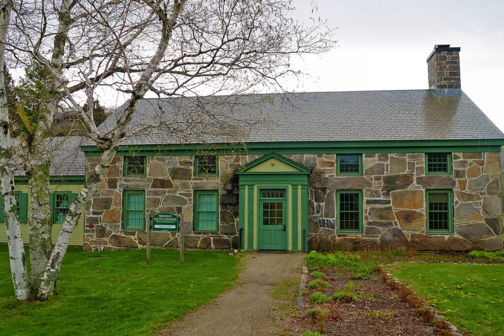 President Calvin Coolidge State Historic Site in Plymouth Notch in Vermont